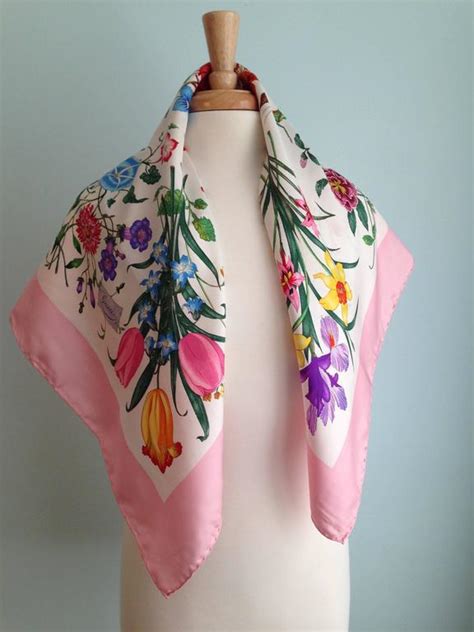 mini flora gucci scarf|gucci flora scarf grace kelly.